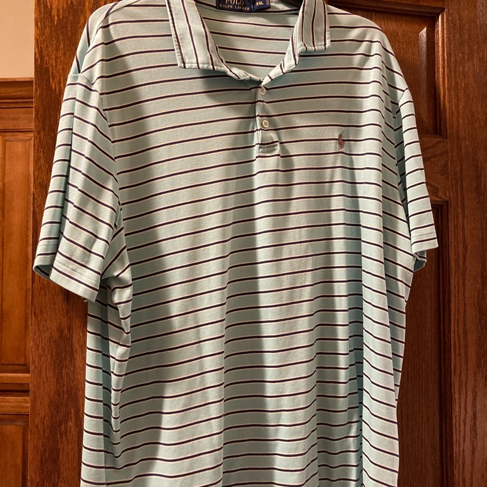Men’s Stripe Polo